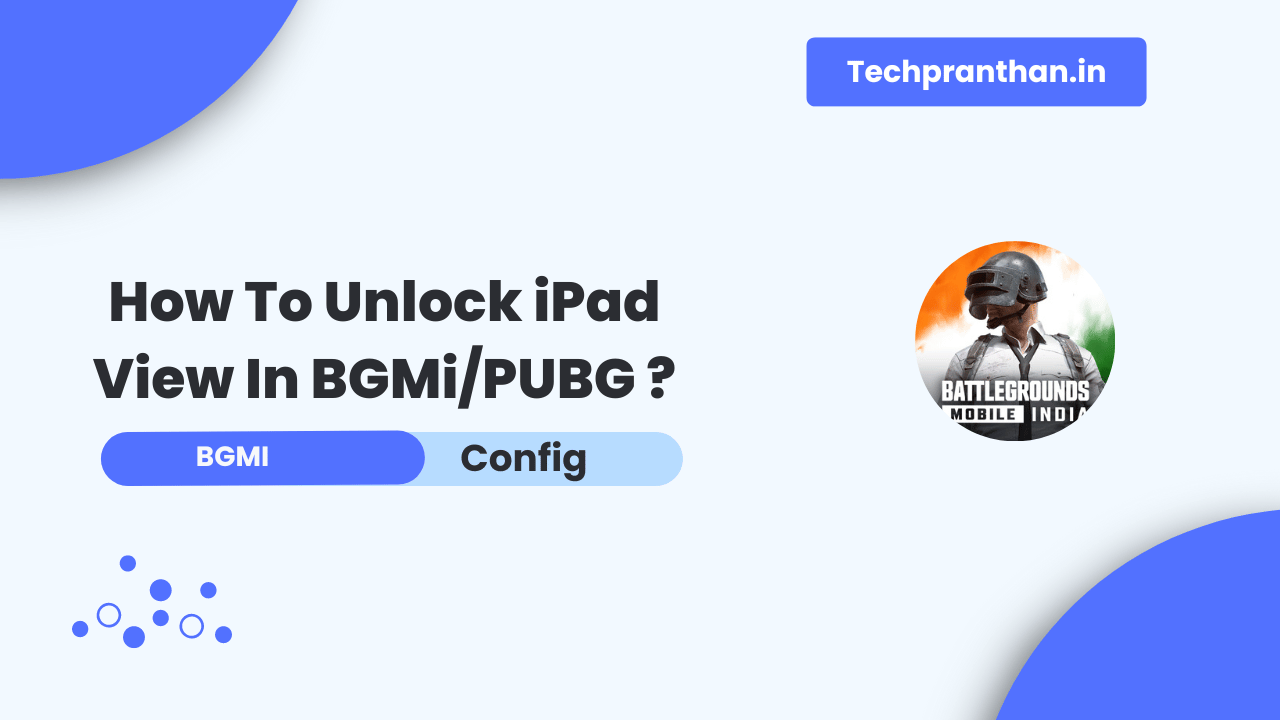 How To Unlock iPad View In BGMi/PUBG ?